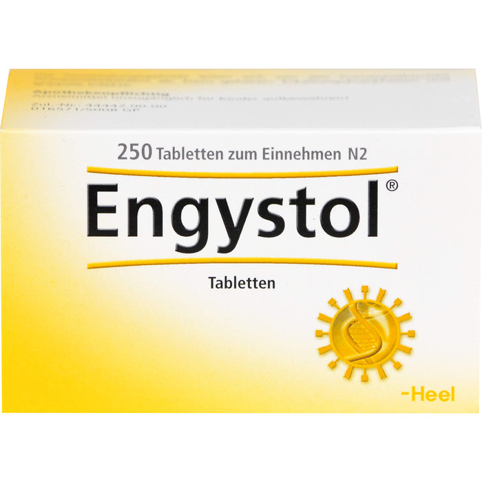 Engystol Tabletten bei Erkältungskrankheiten und grippalen Infekten, 250 pc Tablettes