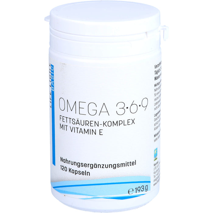 Life Light Omega 3-6-9 Kapseln, 120 pc Capsules