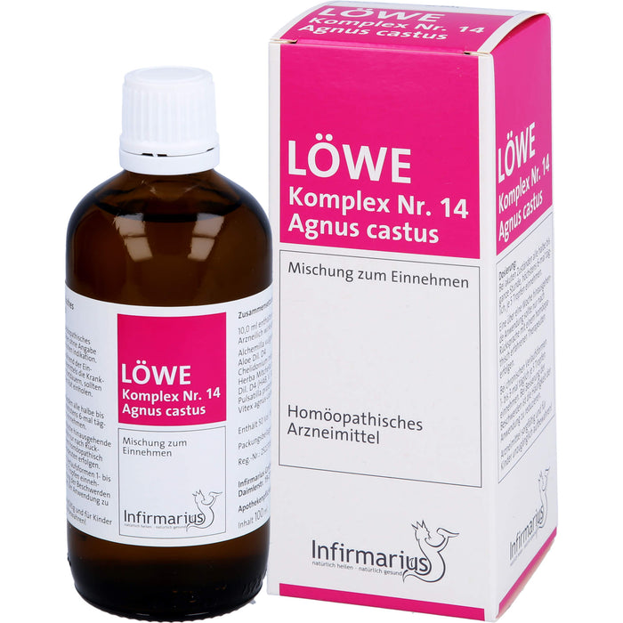 Löwe Komplex Nr. 14 Agnus castus Tropf., 100 ml TRO