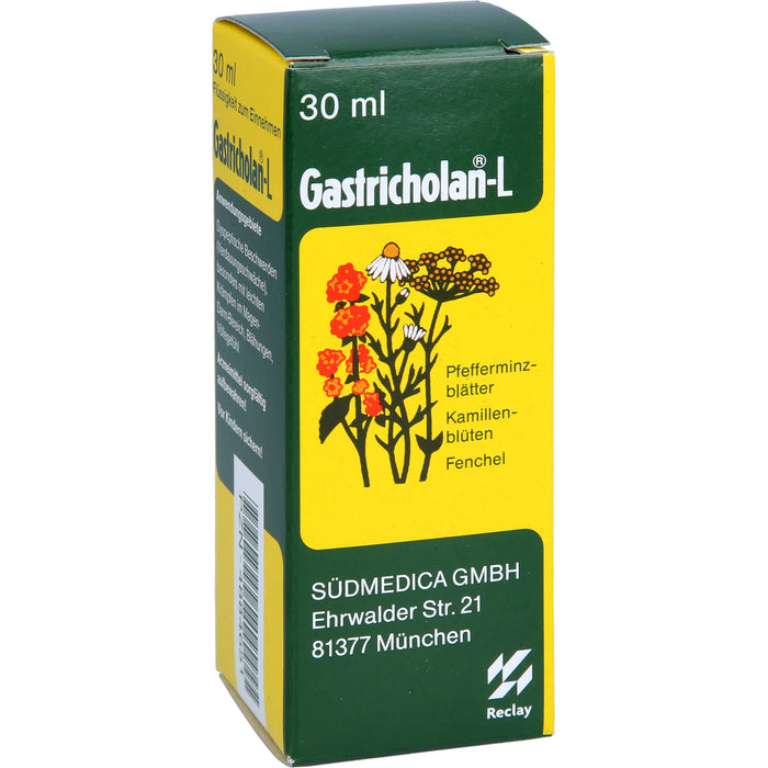 Gastricholan-L Flüssigkeit, 30 ml Solution