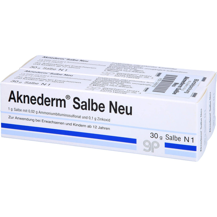 Aknederm Salbe Neu bei Hautunreinheiten, 60 g Salbe