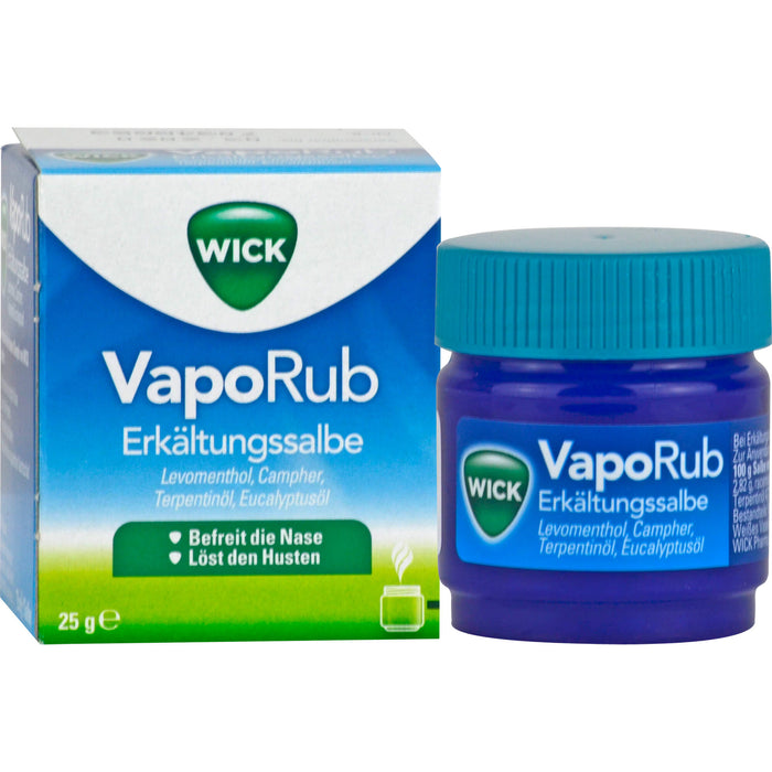 WICK VapoRup Erkältungssalbe, 25 g Salbe