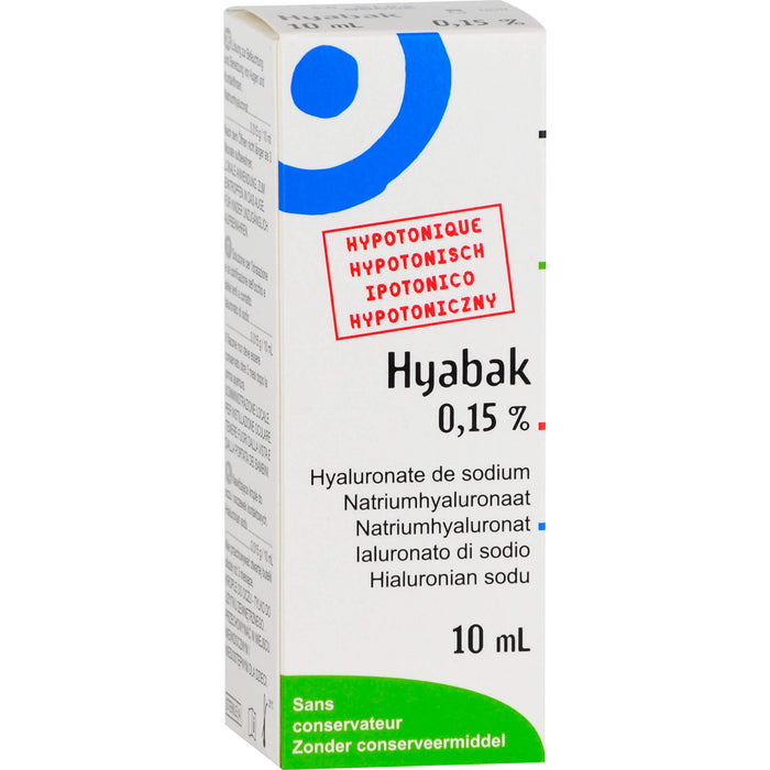 Hyabak, 10 ml Solution