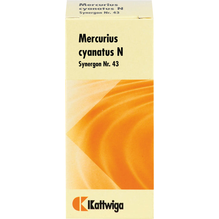 Kattwiga Synergon Nr. 43 Mercurius cyanatus N Tabletten, 100 pcs. Tablets