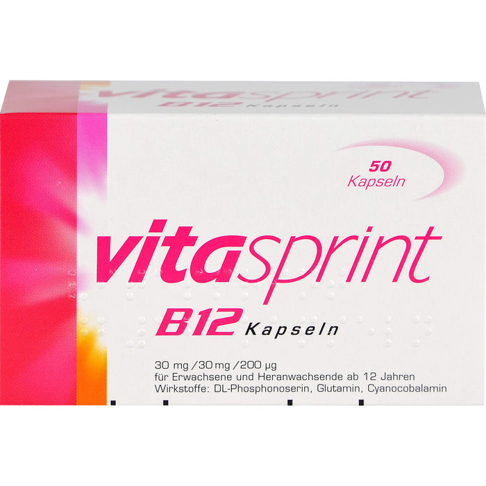 Vitasprint B12 Kapseln, 50 pc Capsules