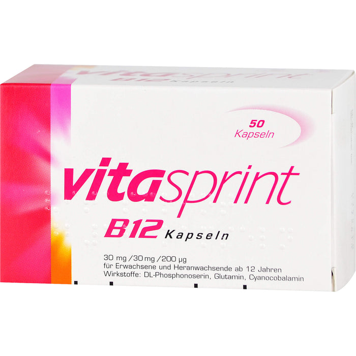 Vitasprint B12 Kapseln, 50 St. Kapseln