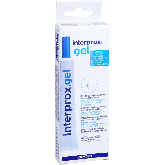 interprox gel verringert die Plaquebildung in den Zahnzwischenräumen, 20 ml Toothpaste