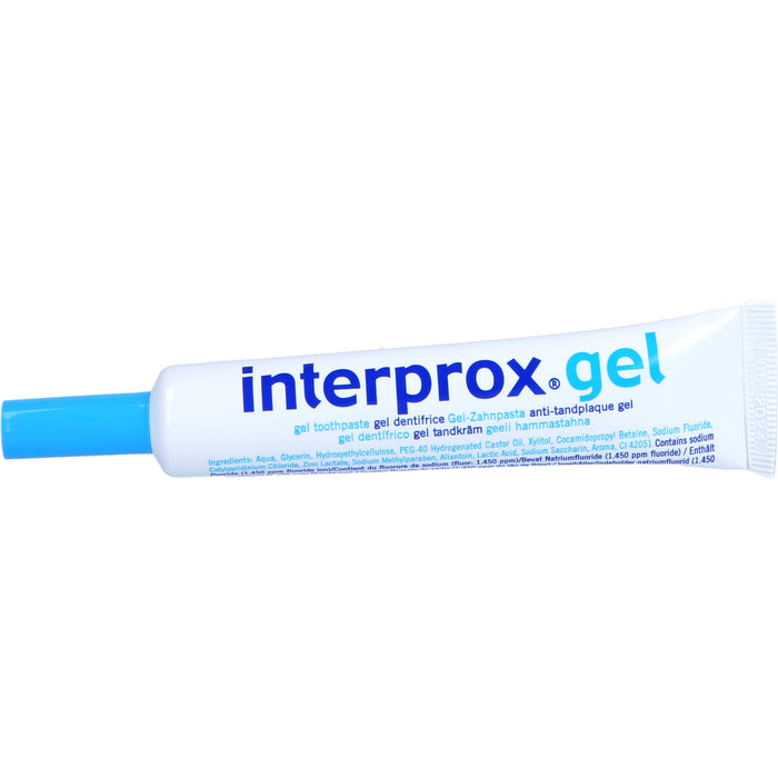 interprox gel verringert die Plaquebildung in den Zahnzwischenräumen, 20 ml Dentifrice