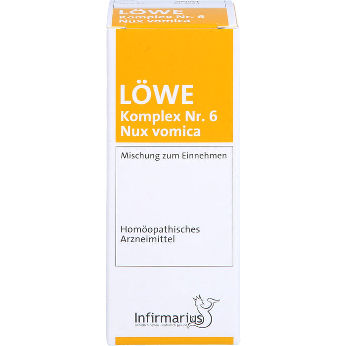 Löwe Komplex Nr. 6 Nux vomica Tropf., 50 ml TRO