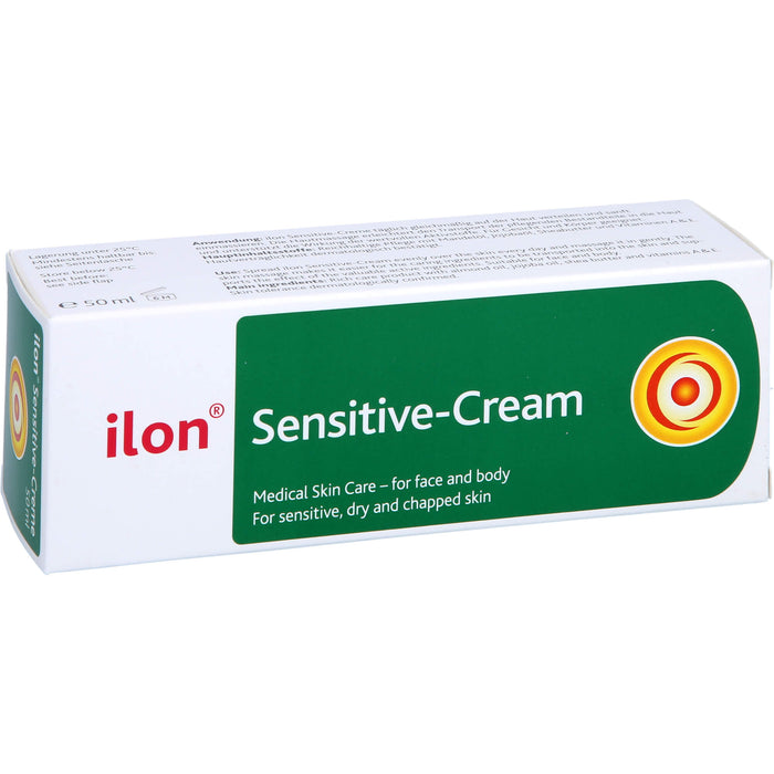 ilon Sensitive-Creme für trockene und rissige Haut, 50 ml Crème