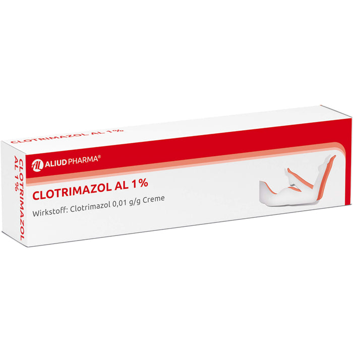 Clotrimazol AL 1 % Creme bei Pilzinfektionen, 20 g Cream