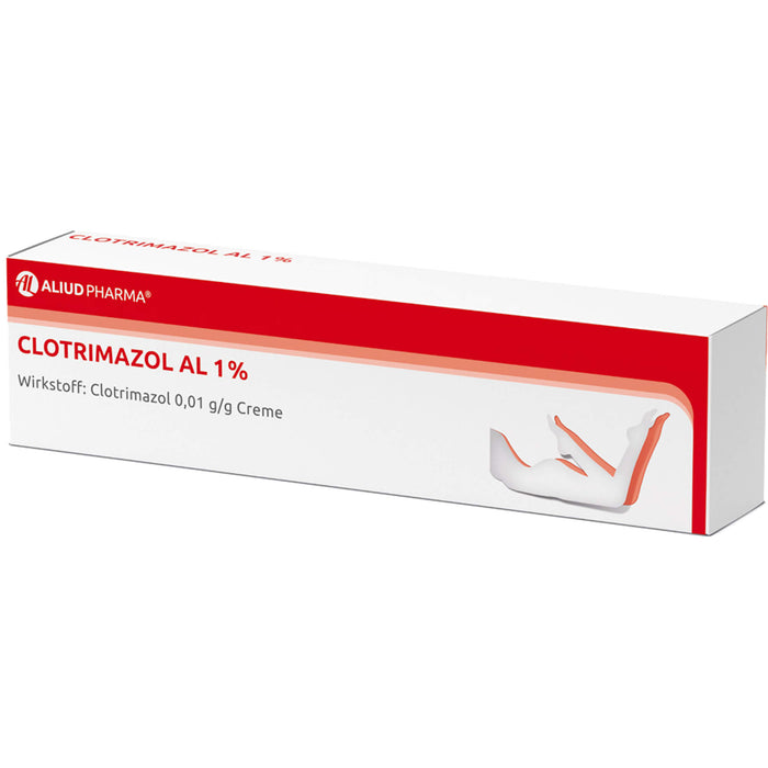 Clotrimazol AL 1 % Creme bei Pilzinfektionen, 50 g Cream