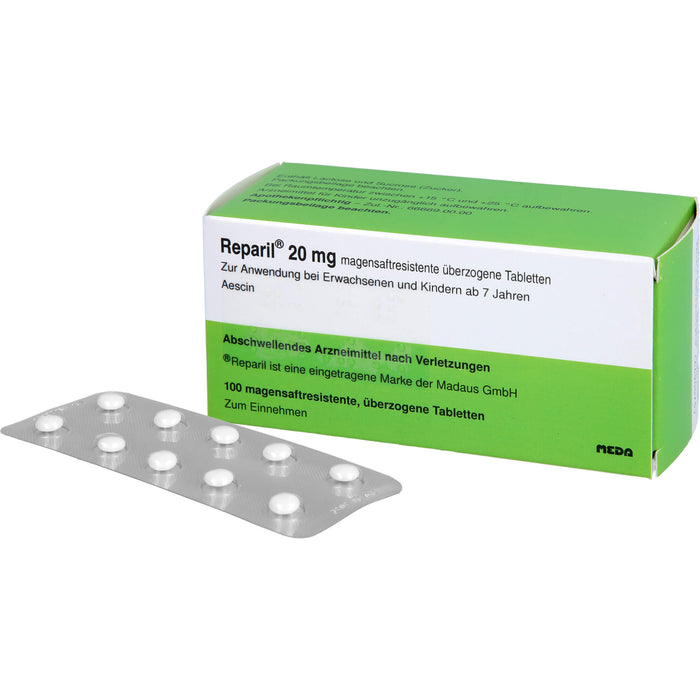 Reparil Dragees, 100 pcs. Tablets