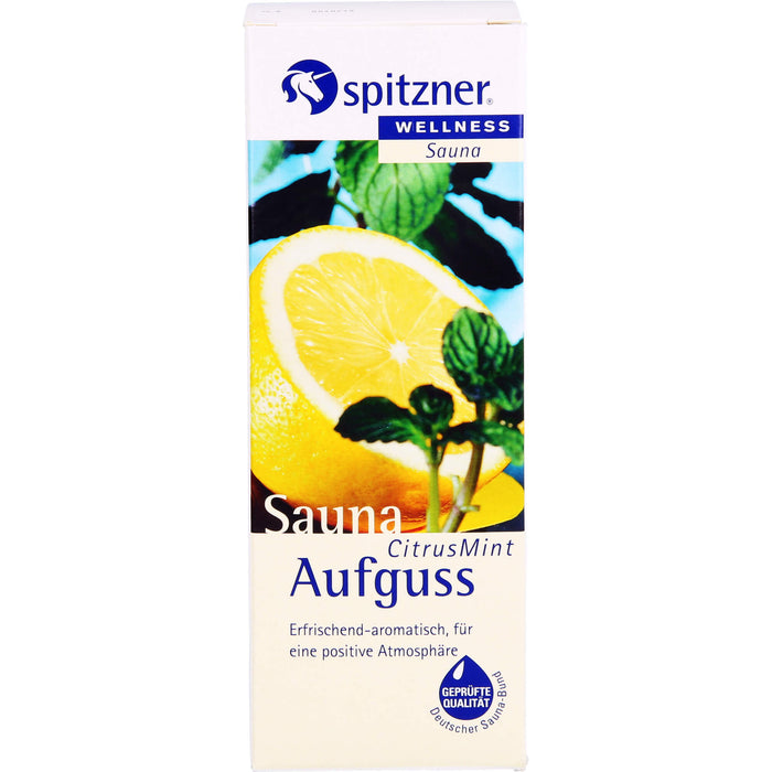 Spitzner Wellness Saunaaufguss Citrus Mint, 190 ml Concentrate