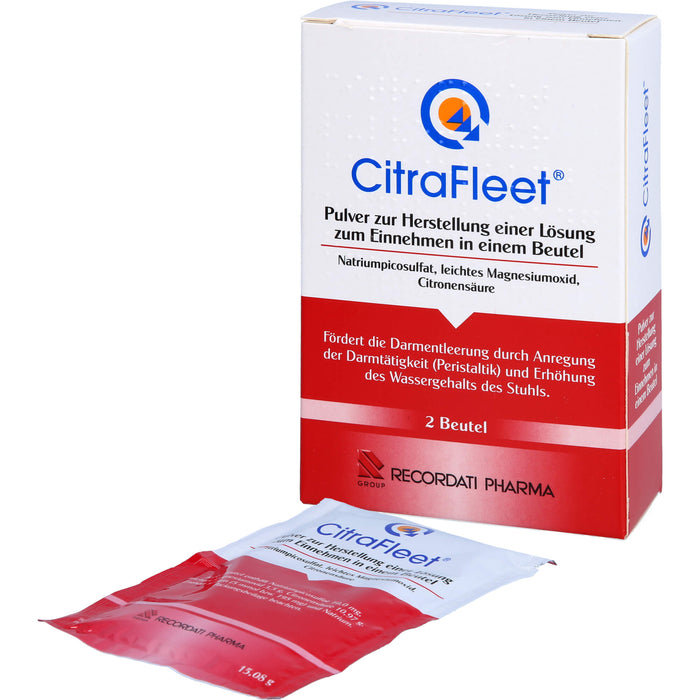 CitraFleet Beutel fördert die Darmentleerung, 2 pcs. Sachets