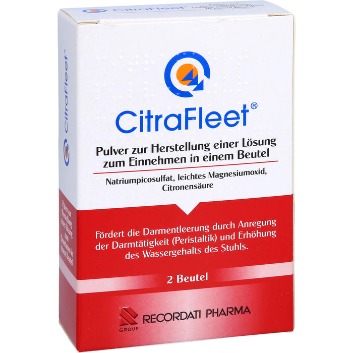 CitraFleet Beutel fördert die Darmentleerung, 2 pcs. Sachets