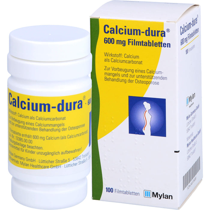 Calcium-dura Filmtabletten, 100 pc Tablettes