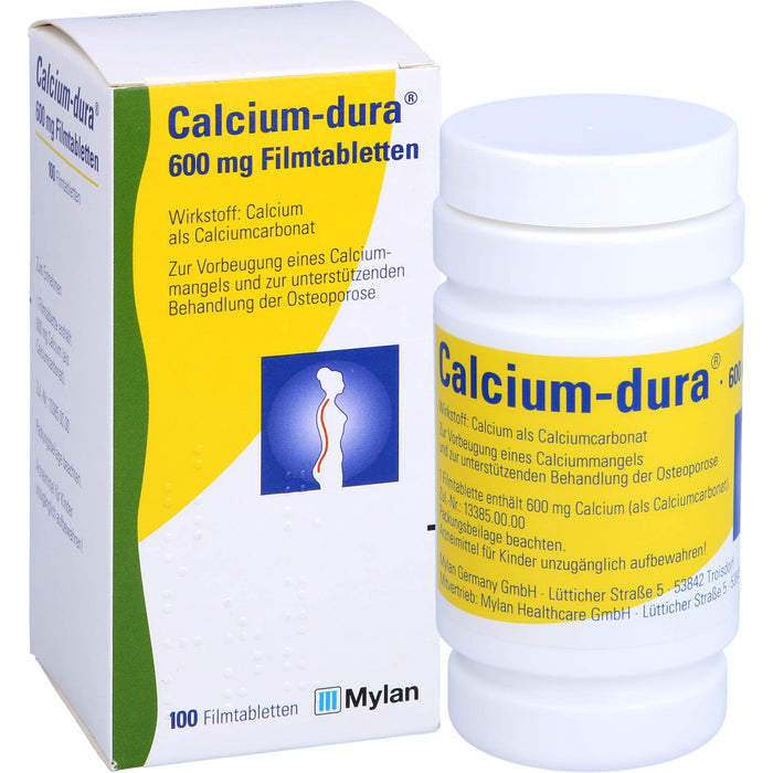 Calcium-dura Filmtabletten, 100 pc Tablettes