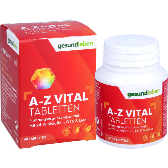 gesund leben A-Z Vital Tabletten, 60 St TAB