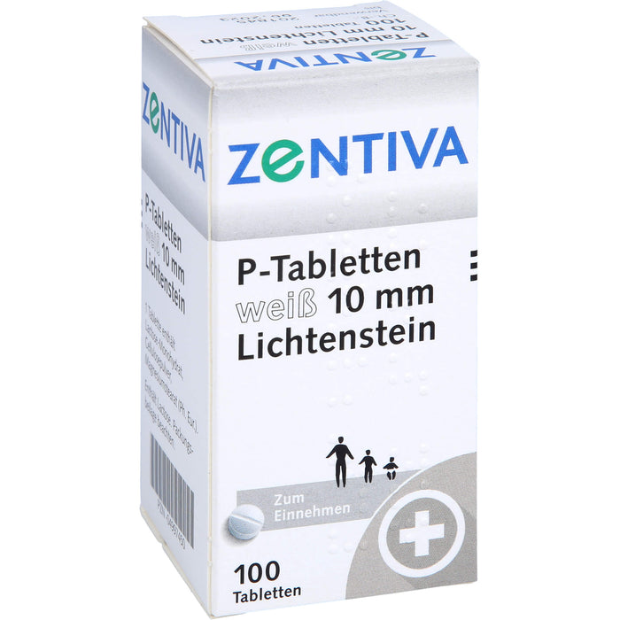 Winthrop P-Tabletten weiß 10 mm Lichtenstein, 100 pcs. Tablets