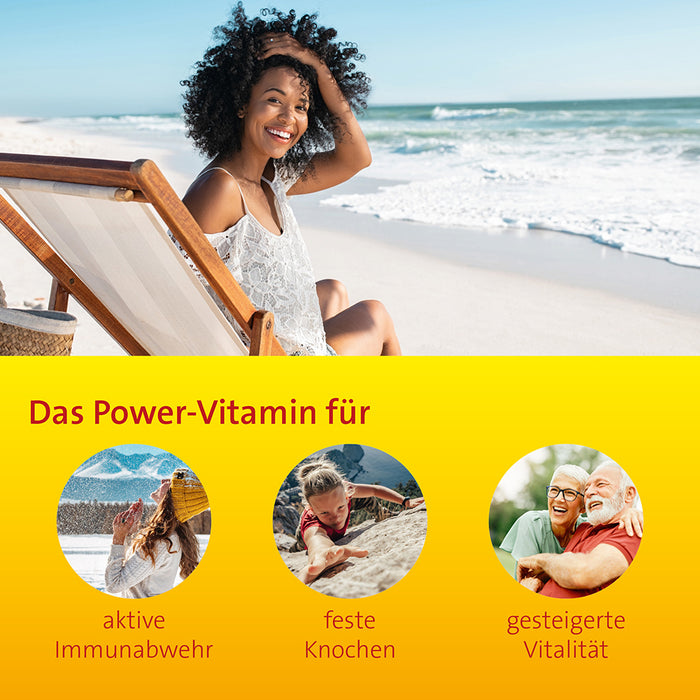 Vitamin D3 Hevert 1000 I.E. Tabletten, 200 pc Tablettes