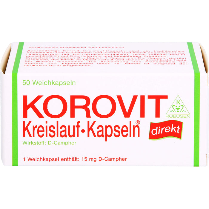 Korovit Kreislauf-Kapseln, 50 St. Kapseln