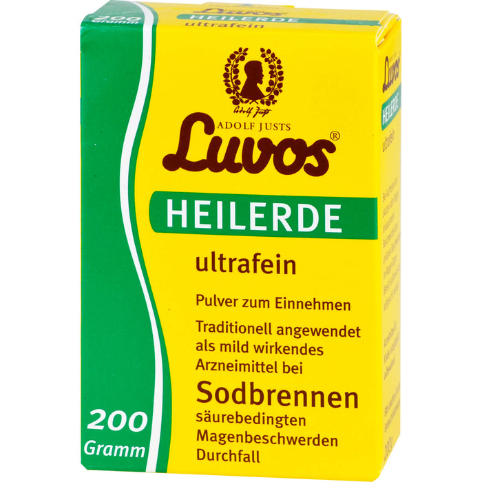 Luvos Heilerde ultrafein Pulver bei Sodbrennen, 200 g Poudre