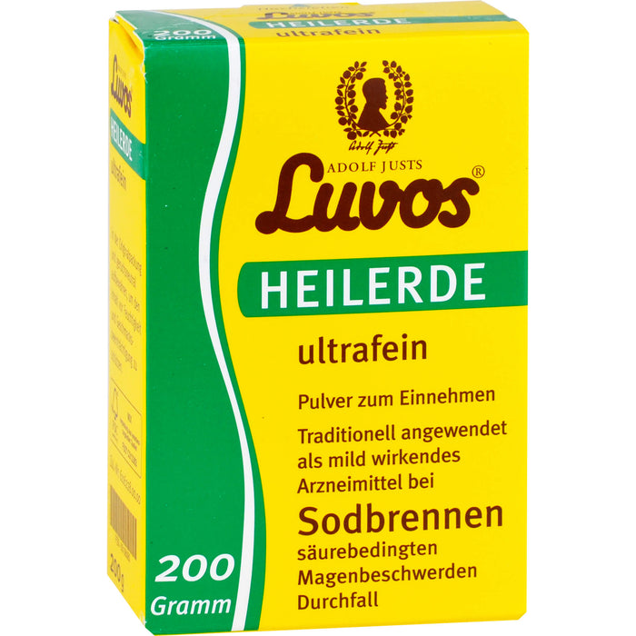 Luvos Heilerde ultrafein Pulver bei Sodbrennen, 200 g Poudre