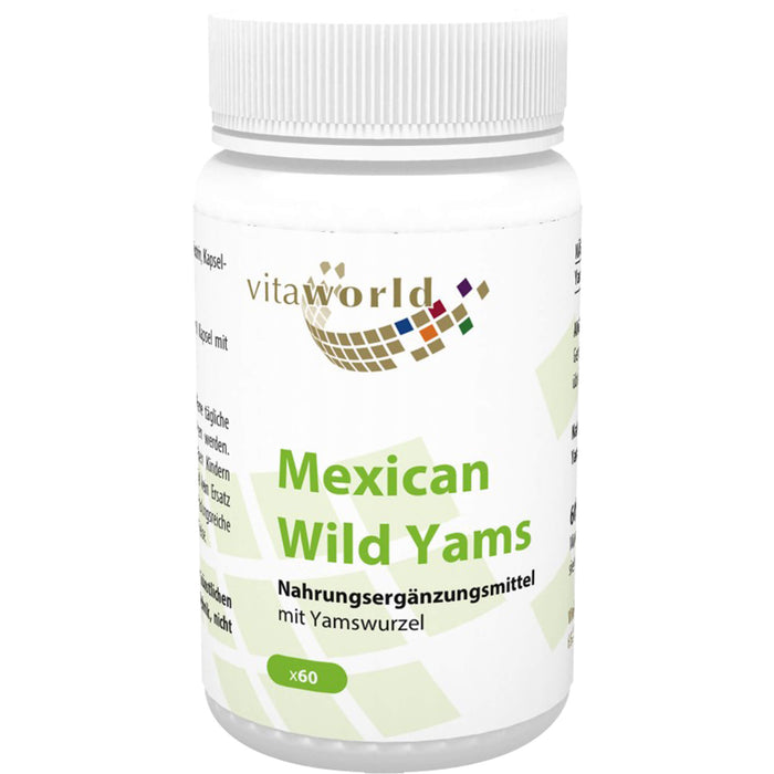 Vita World Mexican Wild Yams 500 g, 60 St KAP