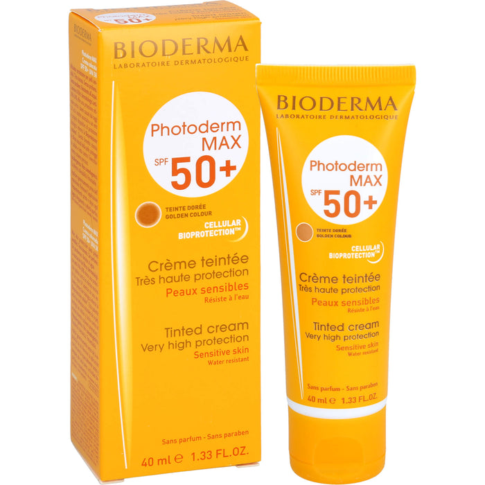 BIODERMA Photoderm MAX SPF 50+ getönte Sonnencreme, 40 ml Creme