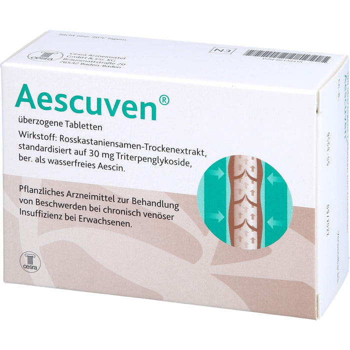 Aescuven 12,5 mg überzogene Tablette, 100 St. Tabletten