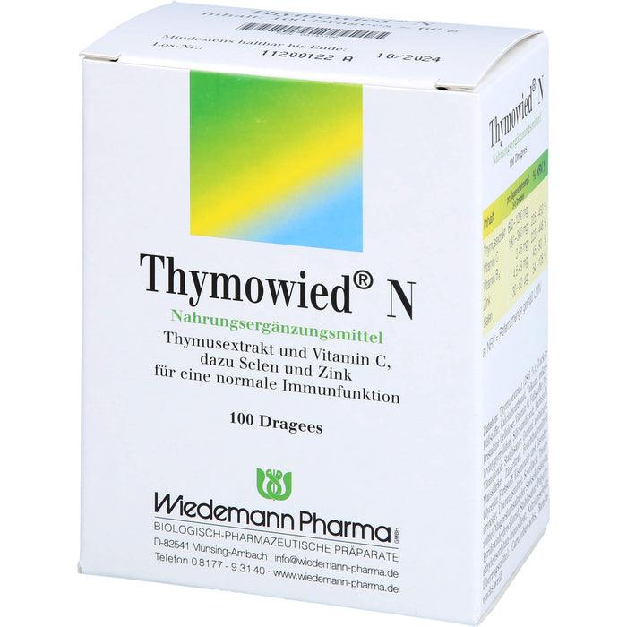 Thymowied N Dragees, 100 pcs. Tablets