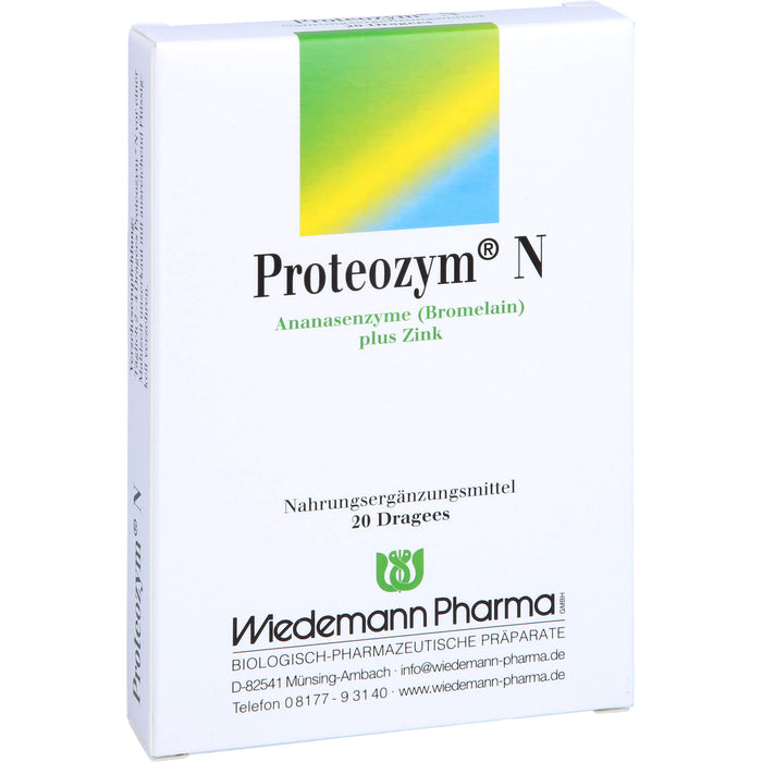 Proteozym N Dragées, 20 St. Tabletten