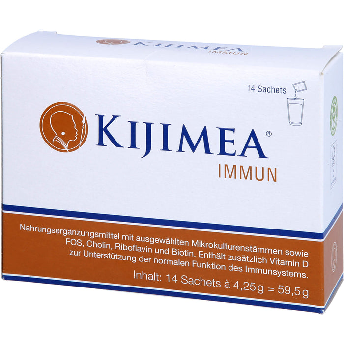 Kijimea Immun Pulver bei Grippe und grippalen Symptomen, 14 pc Sachets