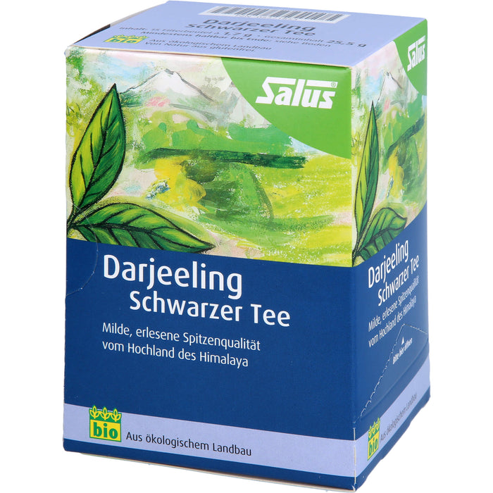 Darjeeling Schwarzer Tee bio Salus, 15 St. Filterbeutel