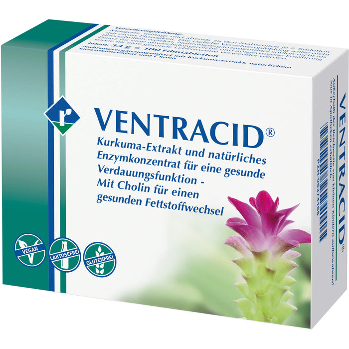 VENTRACID für eine gesunde Verdauungsfunktion Tabletten, 100 pcs. Tablets