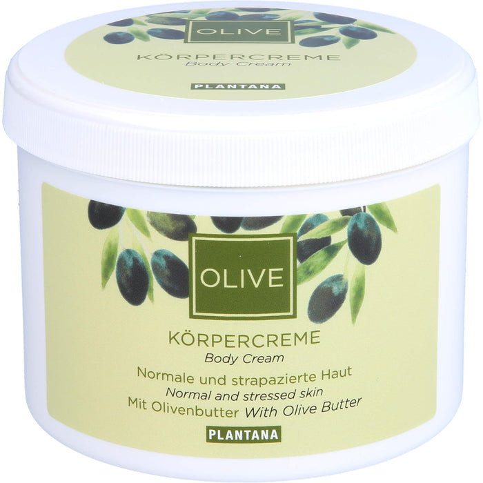 Plantana Olive-Butter Körper-Creme, 500 ml Cream