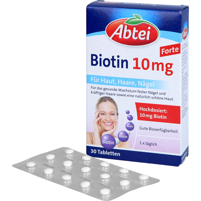 Abtei Biotin 10mg, 30 St. Tabletten