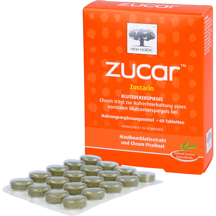 zucar Zuccarin Tabletten, 60 pc Tablettes