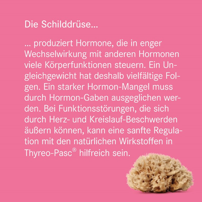 Thyreo-Pasc Tabletten bei Schilddrüsenerkrankungen, 100 pc Tablettes