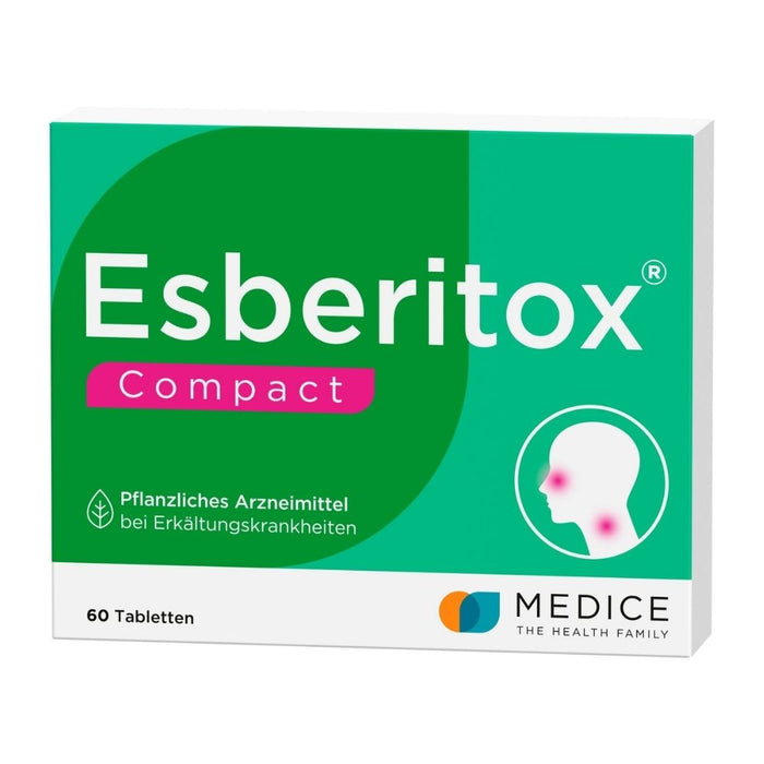 Esberitox Compact Tabletten bei Erkältungskrankheiten, 60 pc Tablettes