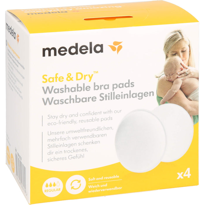 Medela Waschbare Stilleinlagen, 4 St