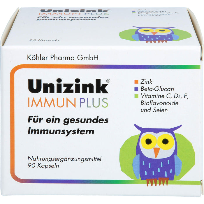 Unizink Immun Plus Kapseln, 90 pcs. Capsules