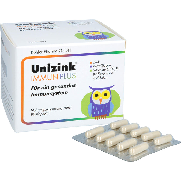 Unizink Immun Plus Kapseln, 90 pcs. Capsules