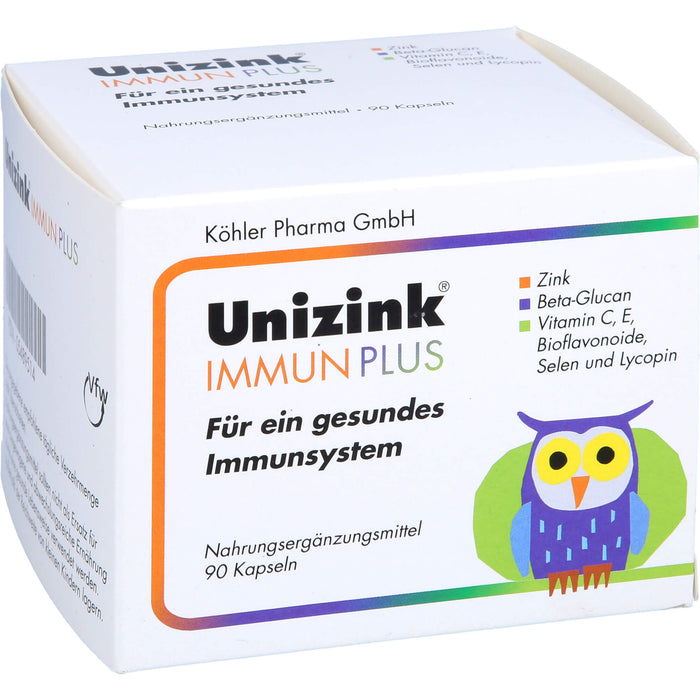 Unizink Immun Plus Kapseln, 90 pcs. Capsules