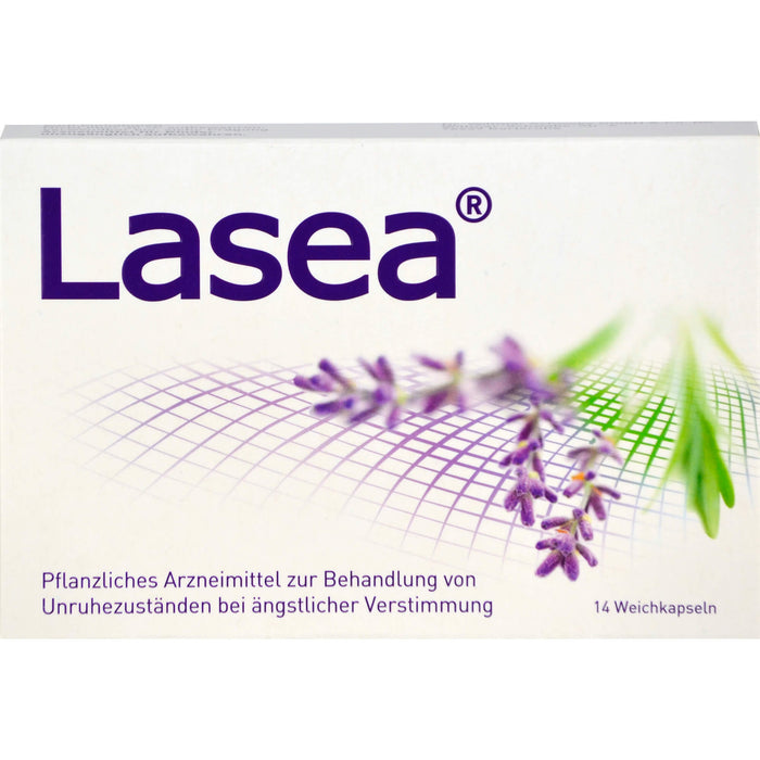 Lasea Weichkapseln gegen Unruhezustände bei ängstlicher Verstimmung, 14 pc Capsules