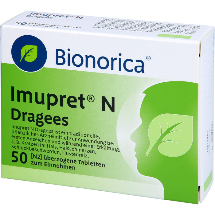 Imupret N Dragees, 50 pcs. Tablets