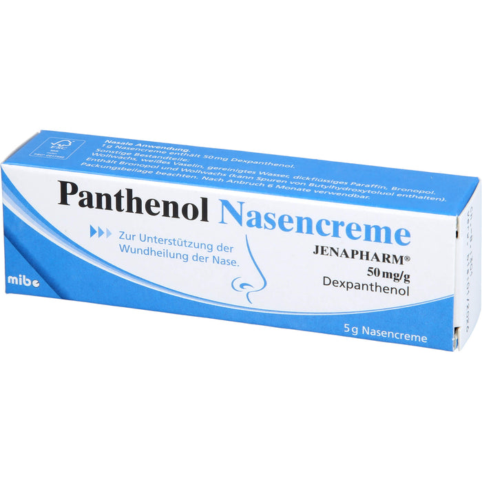 Panthenol Nasencreme JENAPHARM, 5 g Creme