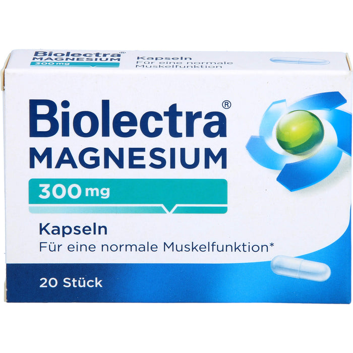 Biolectra Magnesium 300 mg Kapseln, 20 pcs. Capsules