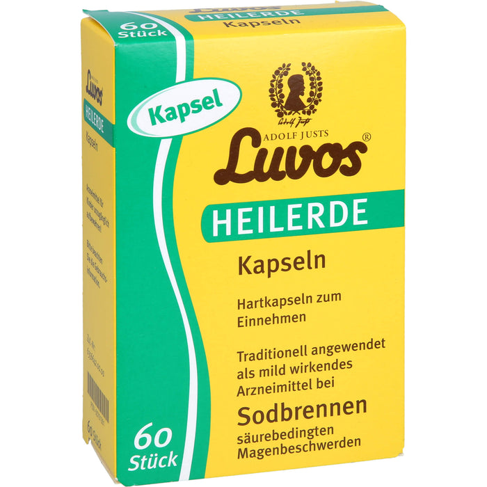 Luvos Heilerde Kapseln bei Sodbrennen, 60 pc Capsules